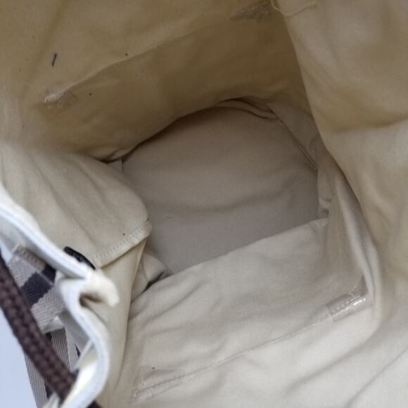 NEW Canvas Duffle Bag Drawstring Velcro Side Pockets Large Size 11 x 18 inches - Picture 10 of 11